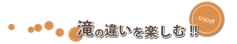 イグアスの滝の違いを楽しむ